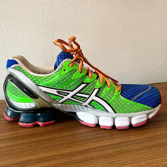 Asics Gel Kinsei 4, Mosaic Neon Multicolor, Size 8 - Picture 5 of 8